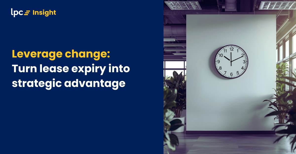 Leverage change: Turn lease expiry into strategic advantage