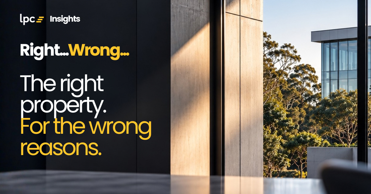 The right property. For the wrong reasons.